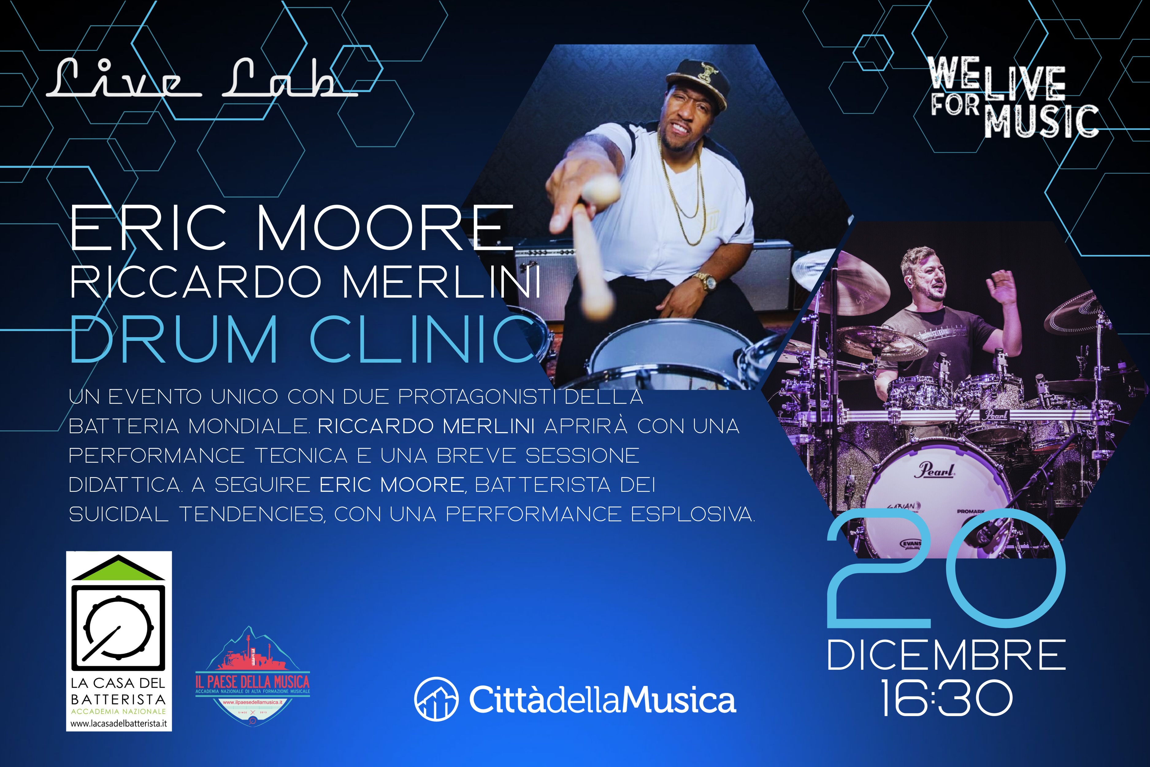 Drum Clinic - Moore + Merlini