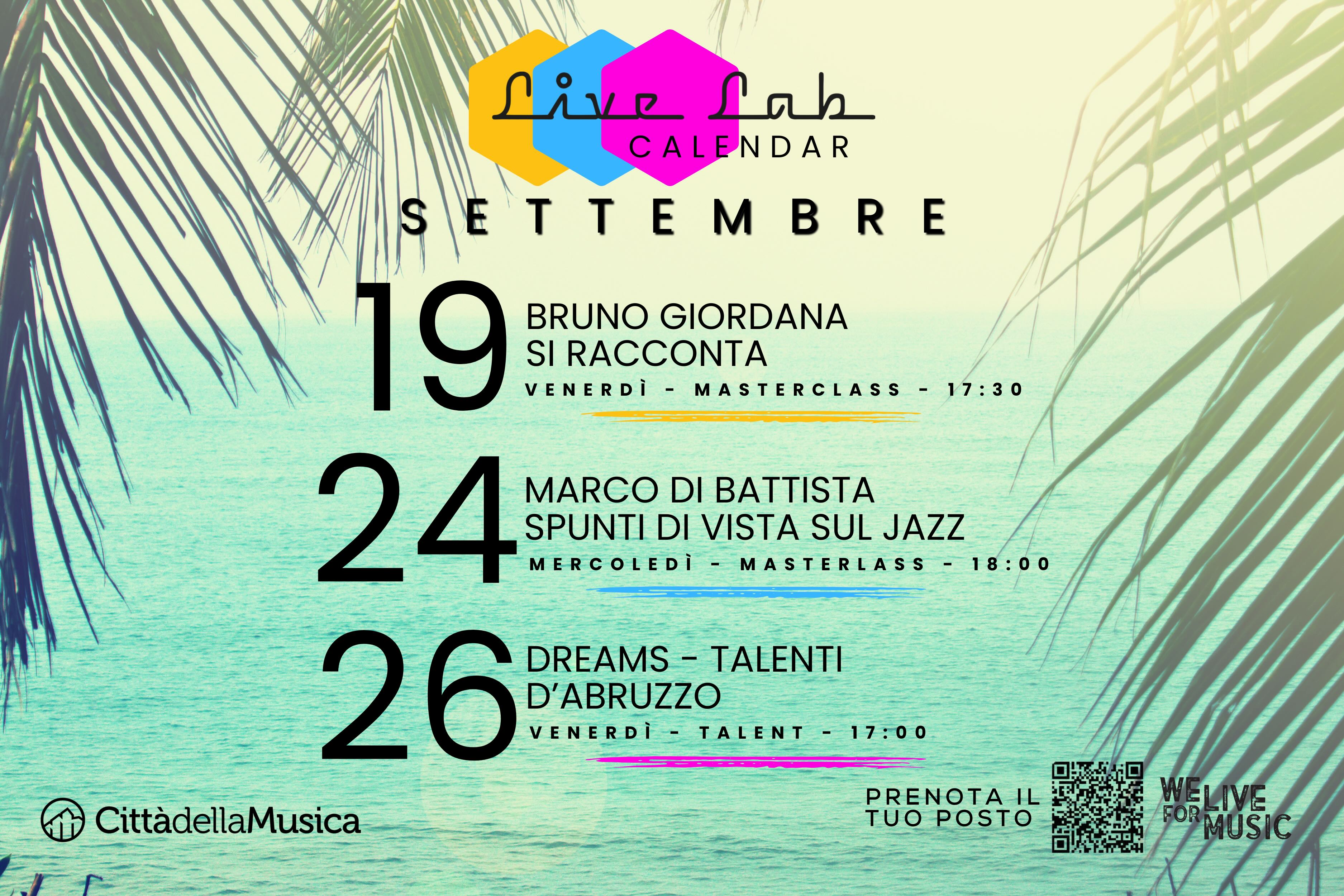 Calendario Settembre