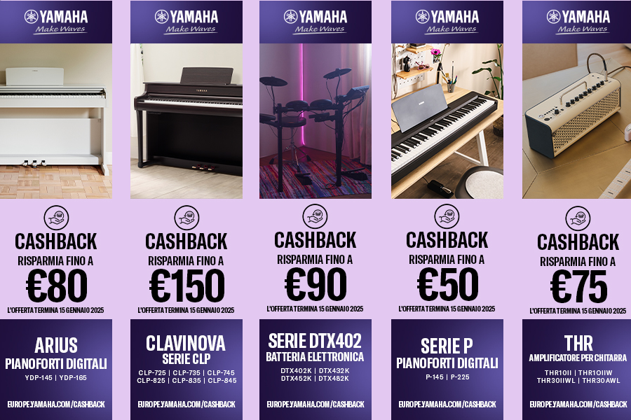 Cashback Yamaha