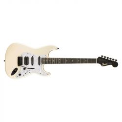 Fender ltd player fusion stratocaster hss olympic pearl