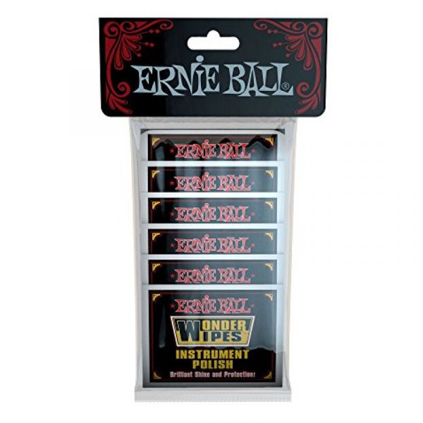Ernie Ball 4248 wonder wipes body polish 20-pack