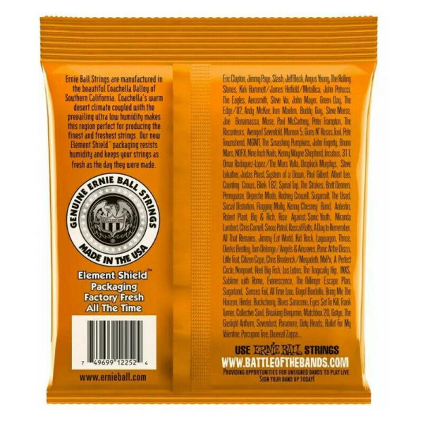 Ernie Ball 2252 classic rock n roll hybrid slinky 009/046