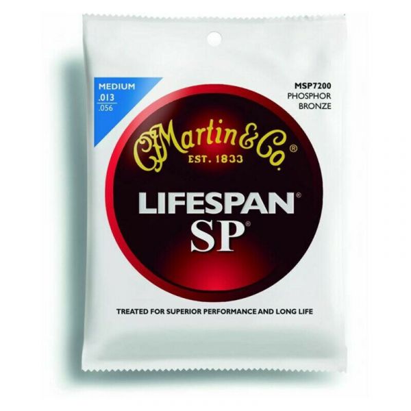 Martin Guitars msp7200 sp lifespan 13-56 phosphor bronze