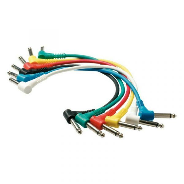 Rockcable rcl30011 d5 set 6 j-j colorati mt.0,15 per pedal.