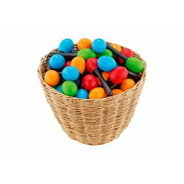 Nino Percussion maracas uovo ovali colorate cad.