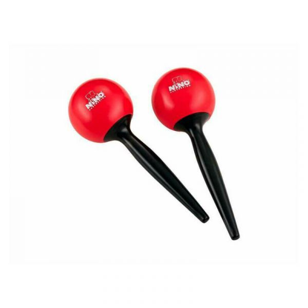 Nino Percussion nino582r maracas in plastica rosse