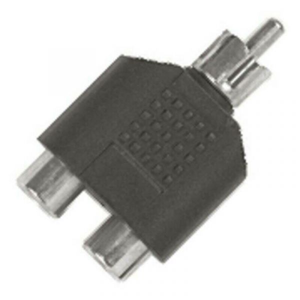 Proel at230 adaptor 3,5 rca to 2/ rca socket