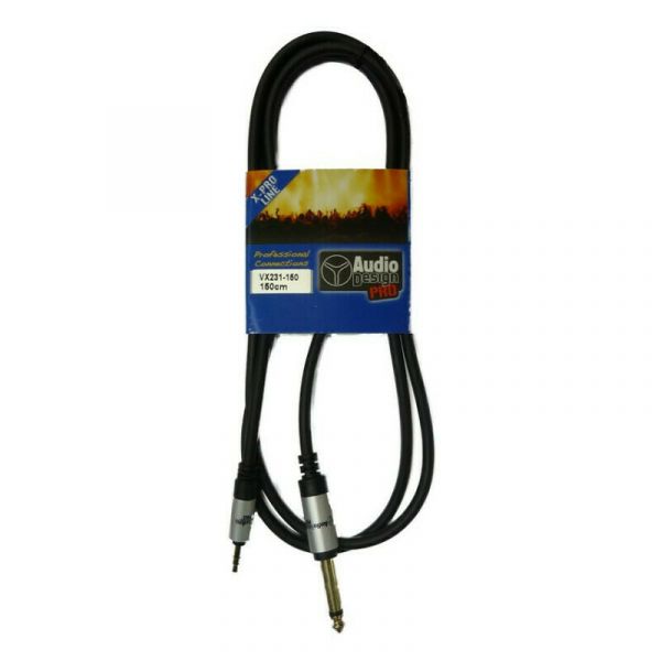 Audio Design Pro vx231-3 cavo adattatore jack 3,5 st - 1 jack 6,3