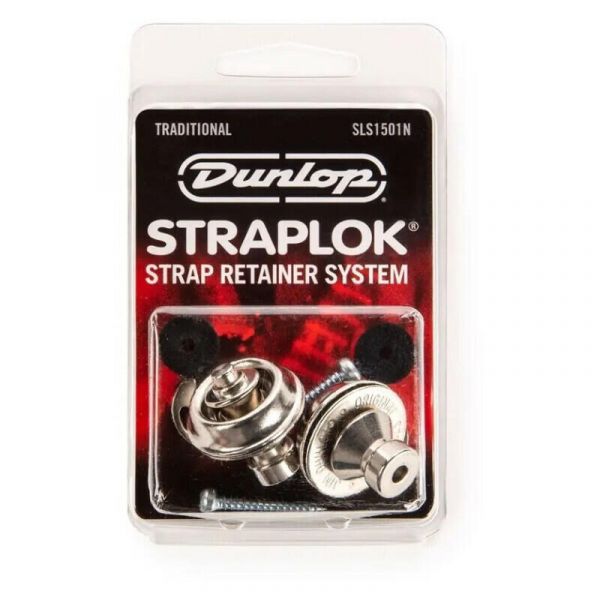 Dunlop sls1501n straplok traditional nickel (coppia)