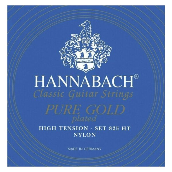 Hannabach corde per chitarra classica serie 825 high tension special gold
