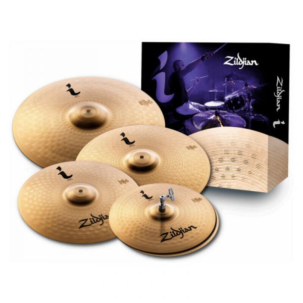 Zildjian cartone 5 i pro gig (ilhpro): ride + hi-hat + 2 cr