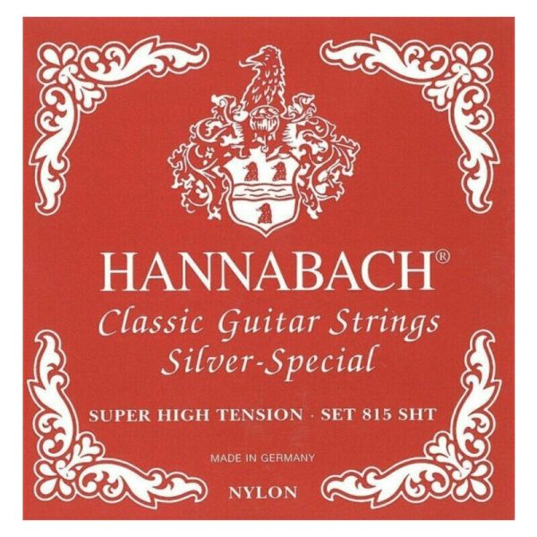 Hannabach corde per chitarra classica serie 815 super high tension silver special