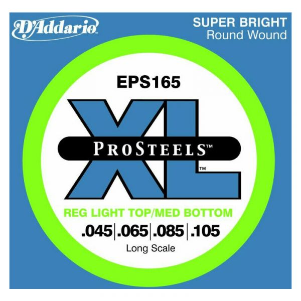 Daddario eps165 prosteels long scale 45-105
