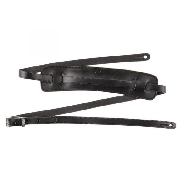 Fender super deluxe vintage-style strap black 2