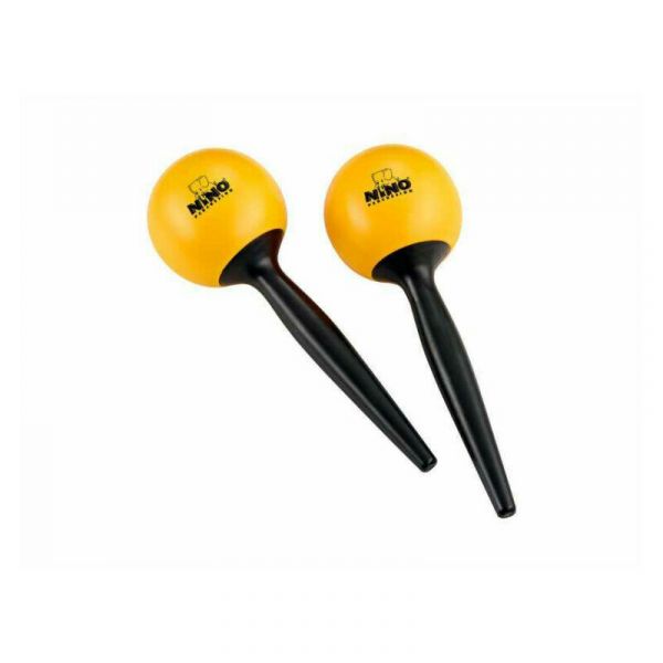 Nino Percussion nino582y maracas in plastica gialli