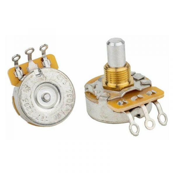 CTS 250k audio short bushing dished back solid shaft