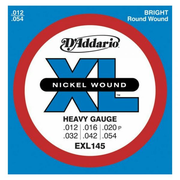Daddario exl145 heavy plain 3rd 12-54