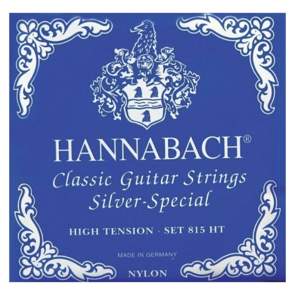 Hannabach corde per chitarra classica serie 815 high tension silver special