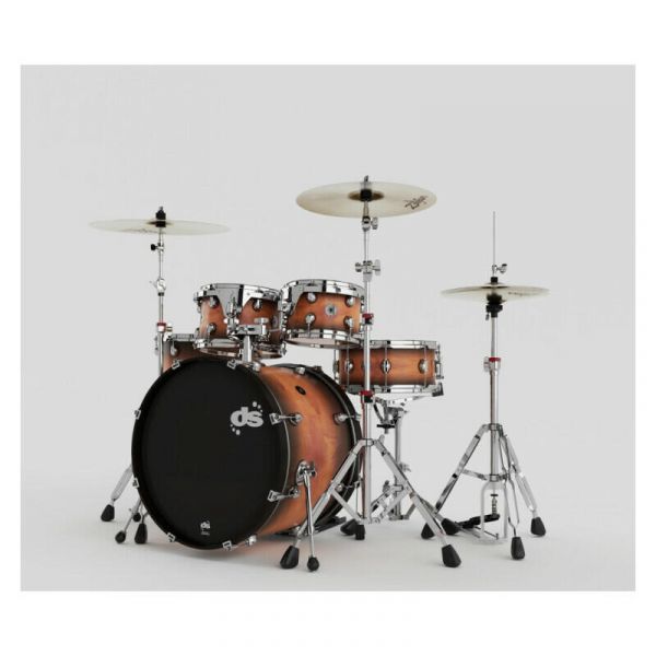 Drum Sound groove master studio 22 blue moon shell kit