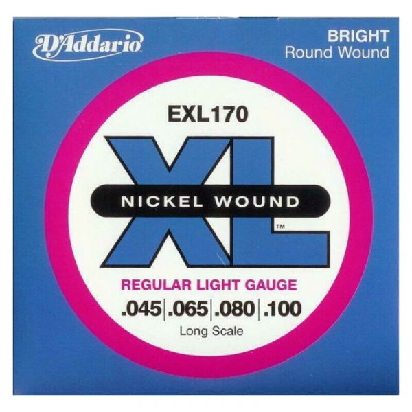 Daddario exl170 long scale 45-100