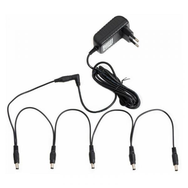 Rockpower alimentatore 9v dc 1300 ma con daisy chain