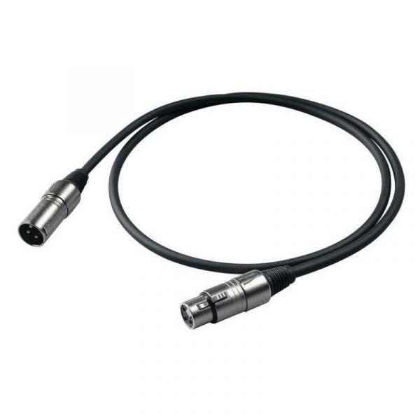 Proel bulk250lu10 bal.cable.3p.fem.xlr+3p.ma.xlr.m.10