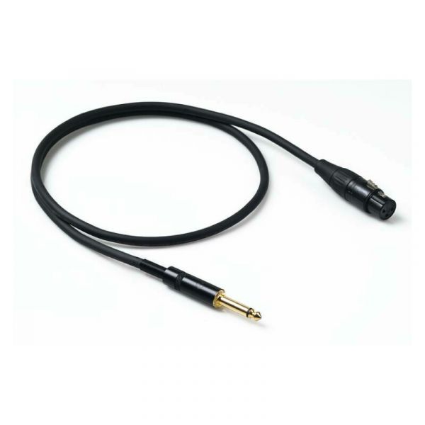 Proel chl200lu10 mic.cable.6,3.mn.3p.fem.xlr.mt.10