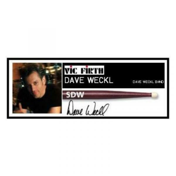 Vic Firth dave weckl sdw evolution signature ss-sdw