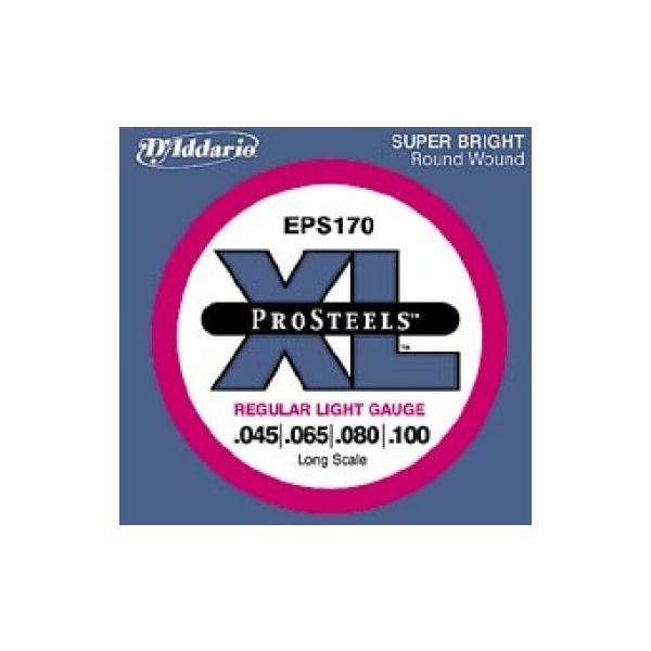 Daddario eps170 prosteels long scale 45-100