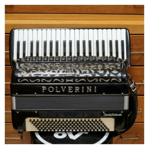 fisarmonica 120b 4/5 con piccolo 15+7 nera