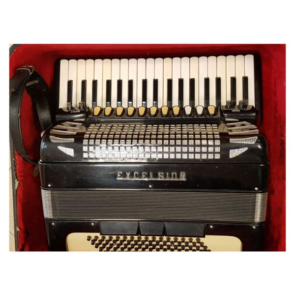 Excelsior fisarmonica 304 bc 96b 4/5 musette 11+3 midi-el.