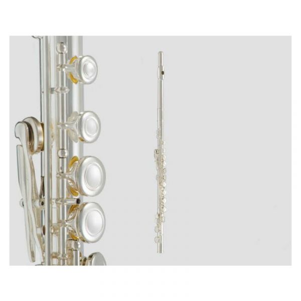 Musia Instruments fl10 flauto traverso da studio argentato