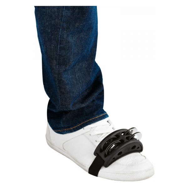 Meinl foot tambourine cfjs2s-bk