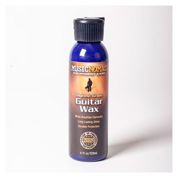 MusicNomad guitar wax - white brazilian carnauba 120ml