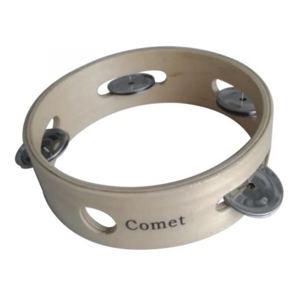 Comet h64 tamburello cm.15 senza pelle con sonagli