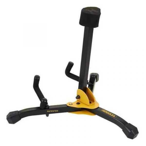 Hercules hcgs-402bb supporto per chitarra elettrica compact