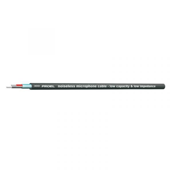 Proel hpc80 cavo.mic.prof.sche.al.4.0.mm.nero