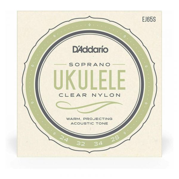 Daddario j65s set ukulele soprano