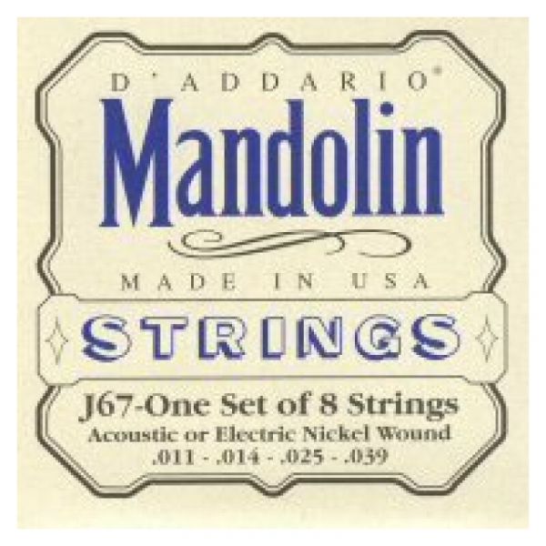 Daddario j6701-011 mi plain steel 1st
