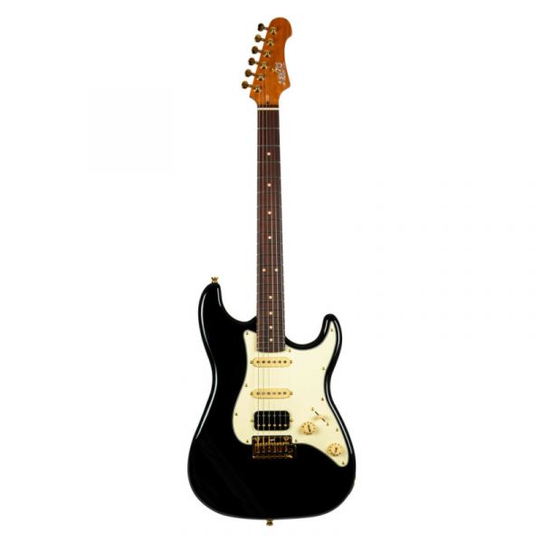 Jet Guitars js-480 bk-g strato hss black