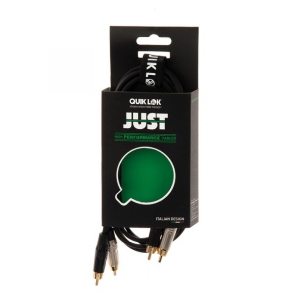 Quik Lok just/4rca-5 - 2 rca maschio/2 rca maschio