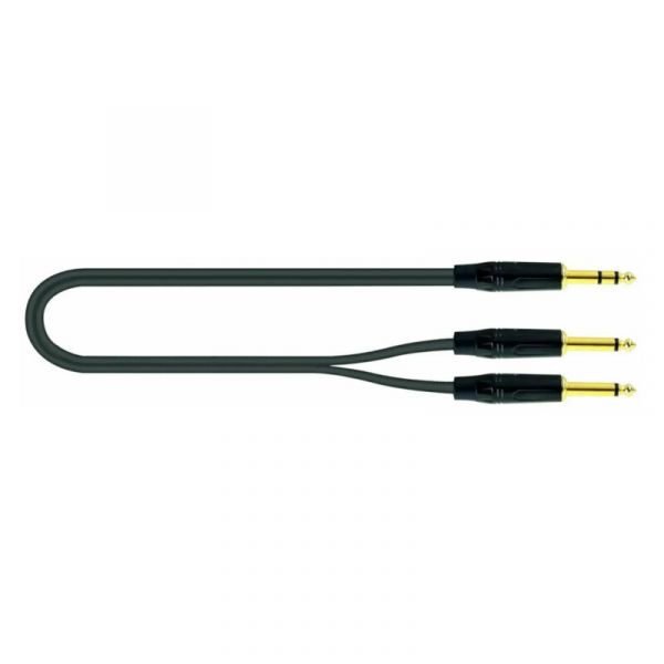 Quik Lok just/js2jm-1 jack stereo/2 jack mono