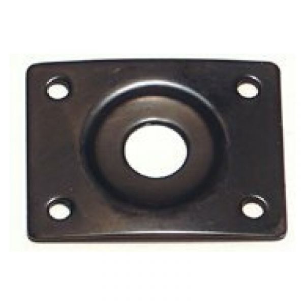 Parts Planet ljc bk - piastra ricevi jack quadrata - black