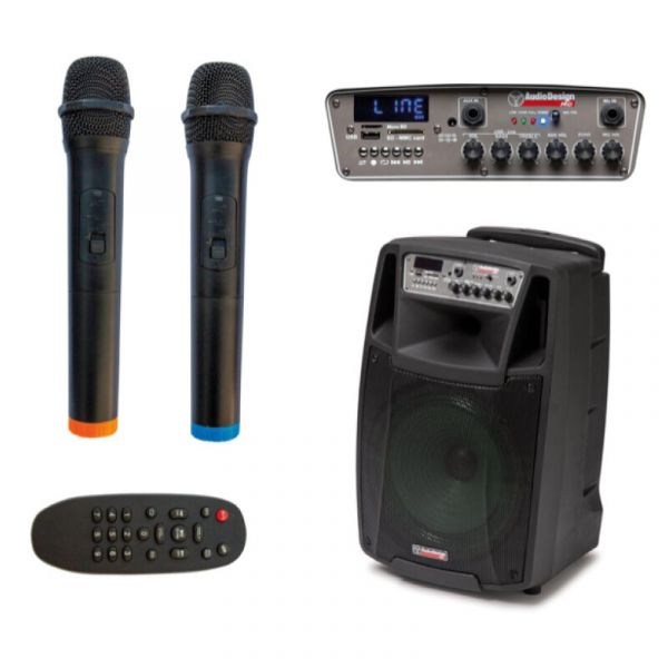 Audio Design Pro m2 12w/l diffusore a batteria 12 ad alta potenza