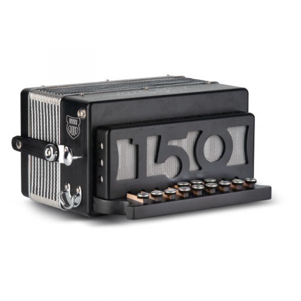 Di Leonardo organetto th150s theate 150 ann. silver black sol