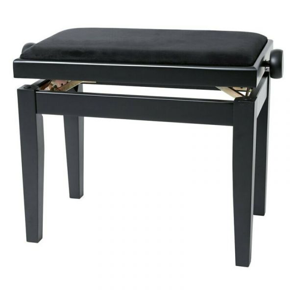 Gewa panca per piano deluxe nero satinato
