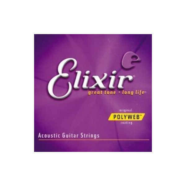 Elixir polyweb 80/20 bronze 011-052 custom light 11025