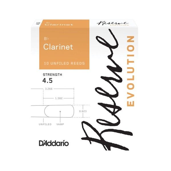 D'addario d'addario reserve evolution 4.5 clarinetto sib