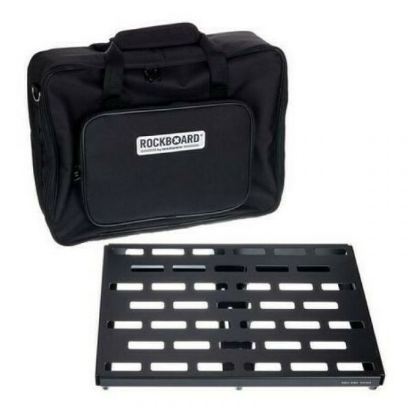 RockBoard rbo b 4.1 quad b pedalboard with gig bag (47x33cm)