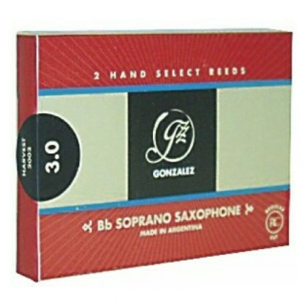 Gonzalez sax soprano regular cut 2 3/4 conf. 2 pz.(cad.)